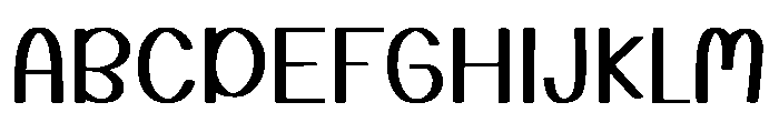 Choco Sakes Font UPPERCASE