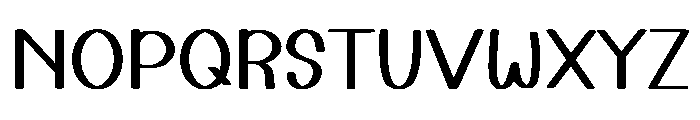 Choco Sakes Font UPPERCASE