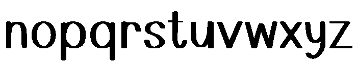 Choco Sakes Font LOWERCASE
