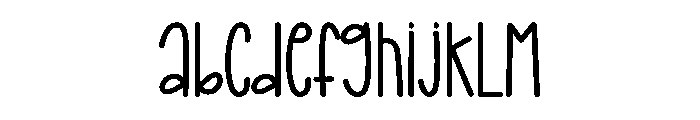 Chocochips Font UPPERCASE