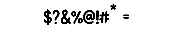Chocola Font OTHER CHARS