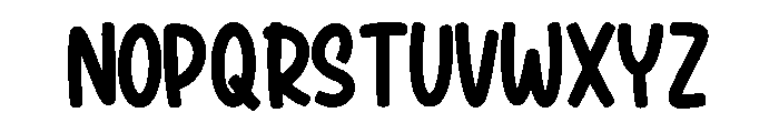 Chocola Font LOWERCASE