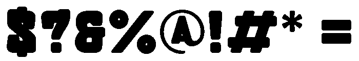 Chocoland Regular Font OTHER CHARS