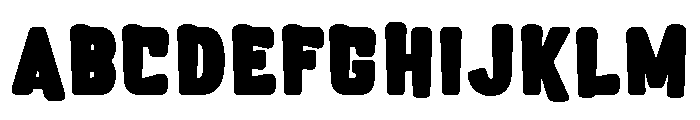 Chocoland Regular Font UPPERCASE