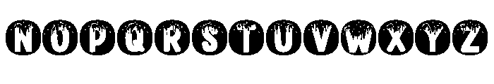 Chocolate Candies Font UPPERCASE