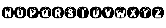 Chocolate Candies Font LOWERCASE