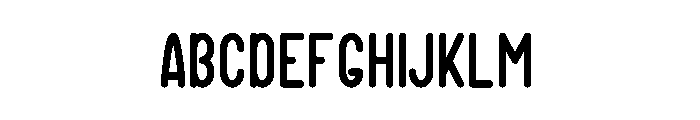 Chocolate Creame Dis Font UPPERCASE
