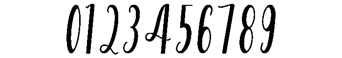 Chocolate Creame Font OTHER CHARS