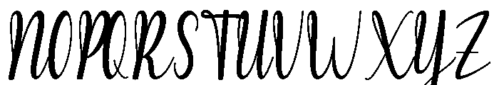 Chocolate Creame Font UPPERCASE