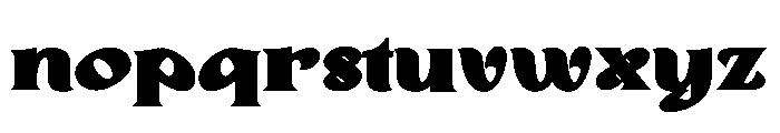 Chocolate Ginger Font LOWERCASE