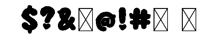 Chocolate Red Berry Font OTHER CHARS
