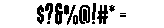 ChocolateDeligthAllCaps-AllCa Font OTHER CHARS