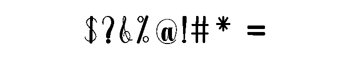 ChocolateStrawberry Font OTHER CHARS
