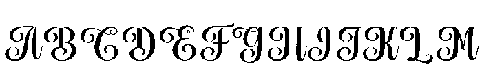 ChocolateStrawberry Font UPPERCASE