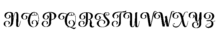 ChocolateStrawberry Font UPPERCASE