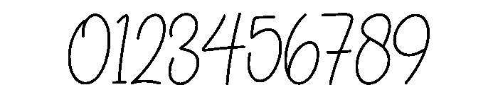 Chocolatos Regular Font OTHER CHARS