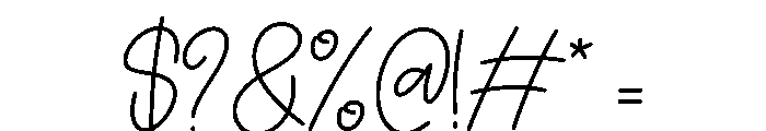 Chocolatos Regular Font OTHER CHARS