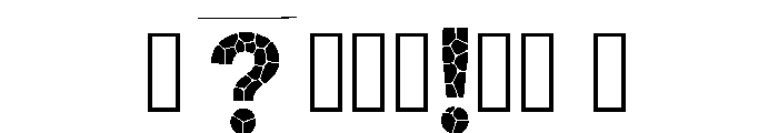 Choir Regular Font OTHER CHARS