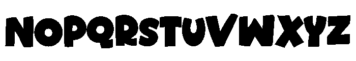 Chokovia Font UPPERCASE