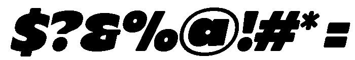 Choks Italic Rounded Font OTHER CHARS