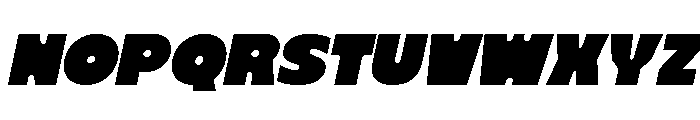 Choks Italic Font UPPERCASE