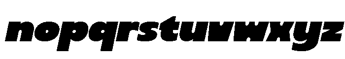 Choks Italic Font LOWERCASE