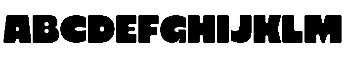Choks Rounded Font UPPERCASE