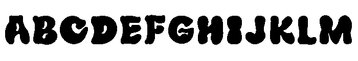 Chokyy Font UPPERCASE