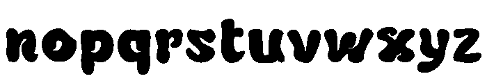 Chokyy Font LOWERCASE