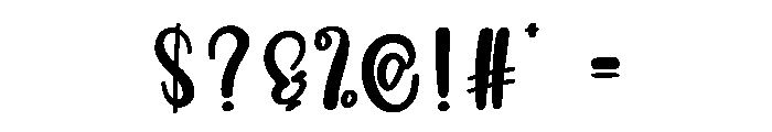 Choleric Font OTHER CHARS