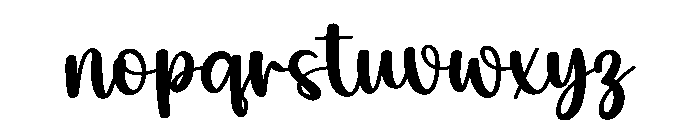 Choleric Font LOWERCASE