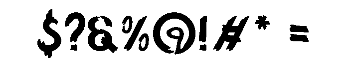 Choltak Font OTHER CHARS