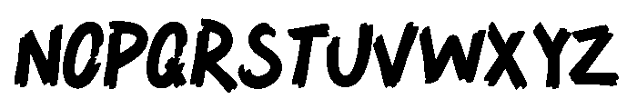 Choltak Font UPPERCASE