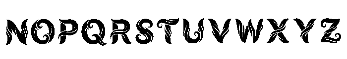 Chomp Regular Font UPPERCASE