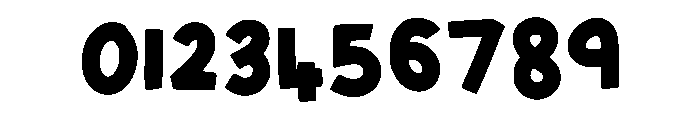 Chonk Regular Font OTHER CHARS