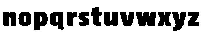 Chonk Font LOWERCASE