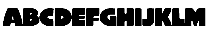 Chonko Font UPPERCASE
