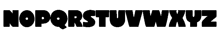Chonko Font UPPERCASE