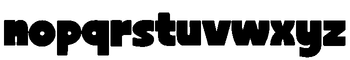 Chonko Font LOWERCASE