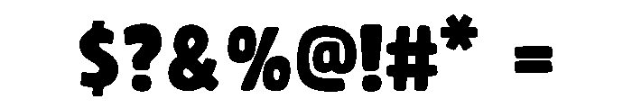 Chonkster Font OTHER CHARS