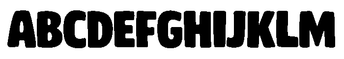 Chonkster Font UPPERCASE
