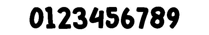 Chonky Toon Regular Font OTHER CHARS