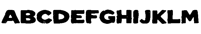 ChonkyPress Font UPPERCASE