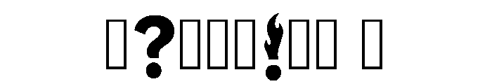 Choos Regular Font OTHER CHARS