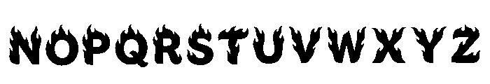 Choos Regular Font UPPERCASE