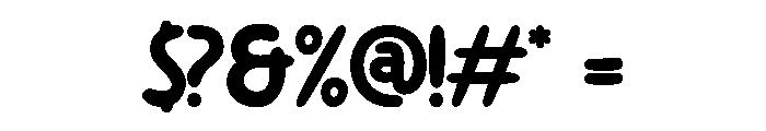 Chops Suey Regular Font OTHER CHARS
