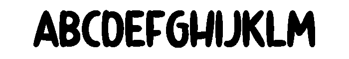Chops Suey Regular Font UPPERCASE