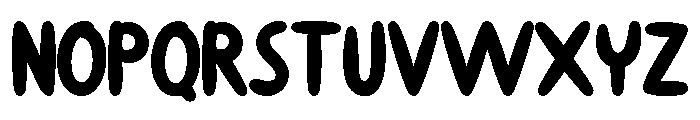 Chops Suey Regular Font UPPERCASE
