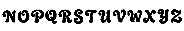 Chord Regular Font LOWERCASE