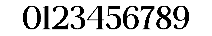 Choria Regular Font OTHER CHARS